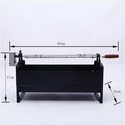 Rotating Charcoal Grill